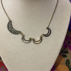 [Ten Thousand Villages] Moon Phase Necklace